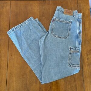 Levis Womens 8 MIS Loose Straight w/ Thigh Pocket Jeans